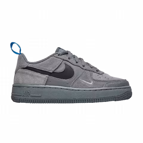 Nike Air Force 1 Low GS 'Cut Out Swoosh - Smoke Grey'