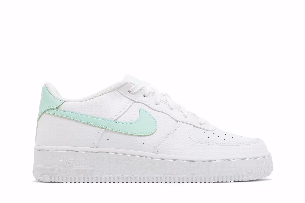 Nike Air Force 1 GS White Mint Foam, view 2
