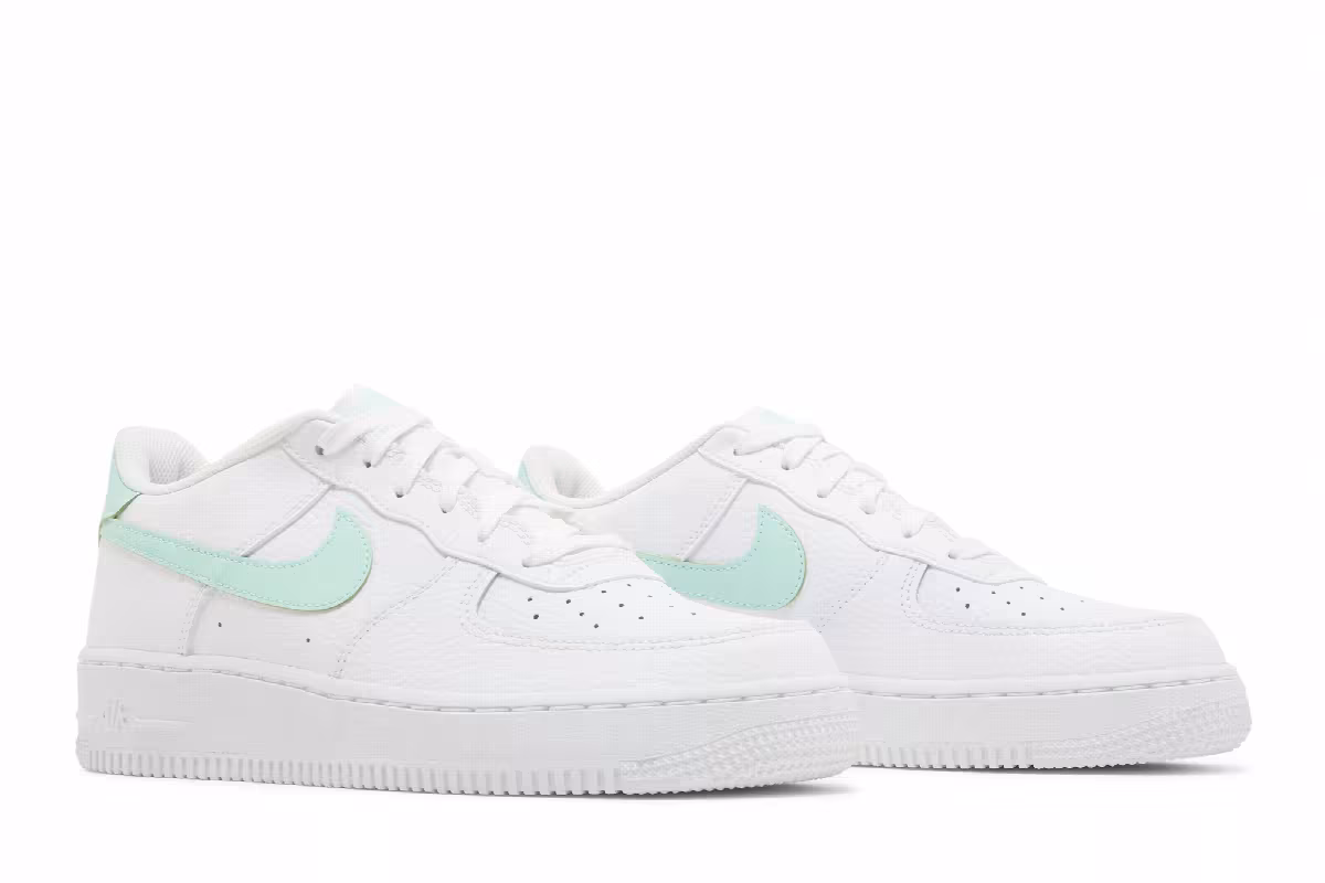 Nike Air Force 1 GS White Mint Foam, view 9
