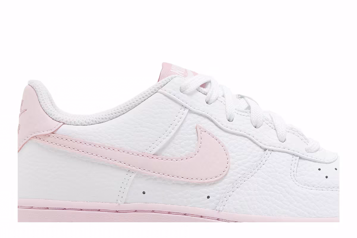 Nike Air Force 1 GS White Pink Foam, view 3