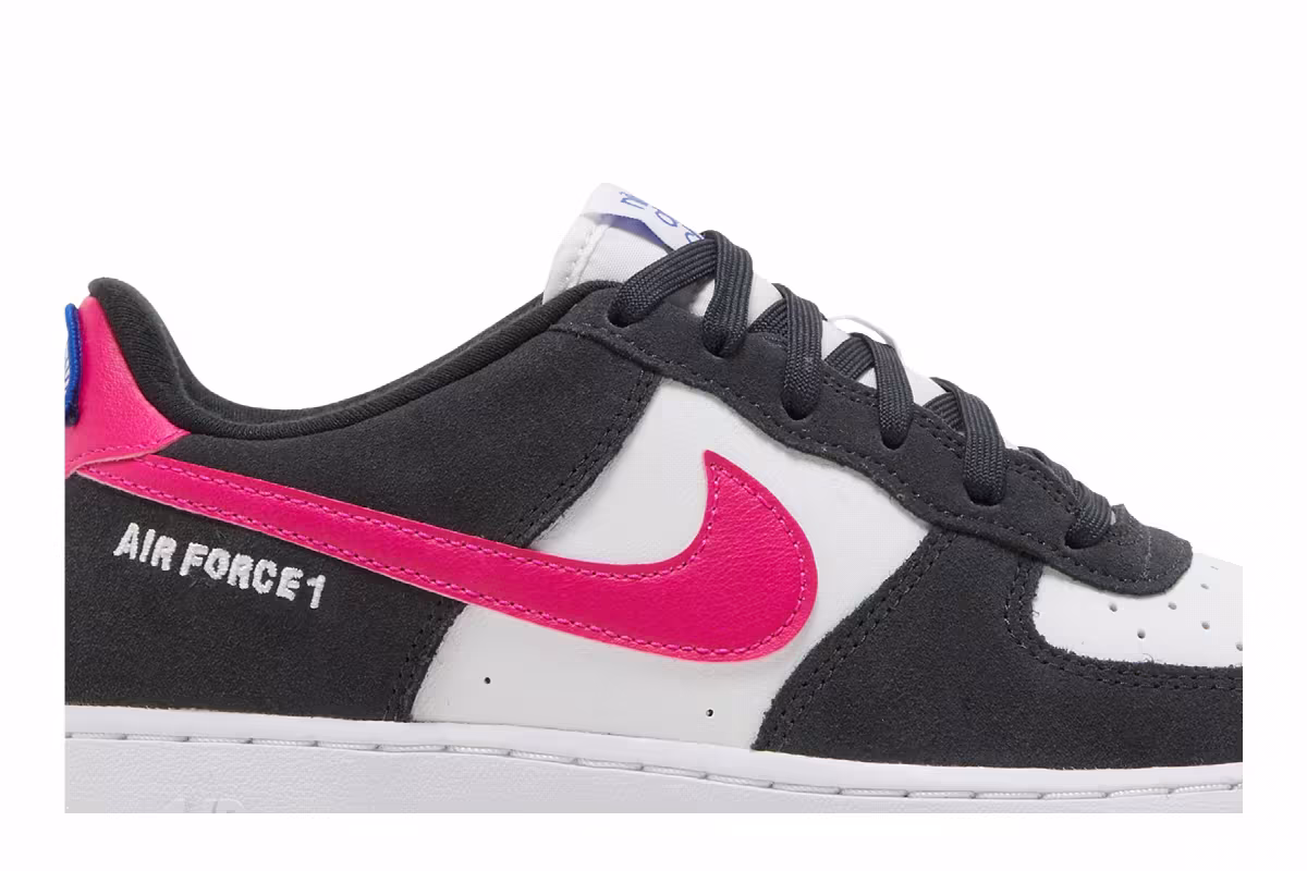 Nike Air Force 1 LV8 GS Athletic Club - Black Pink Prime, view 3