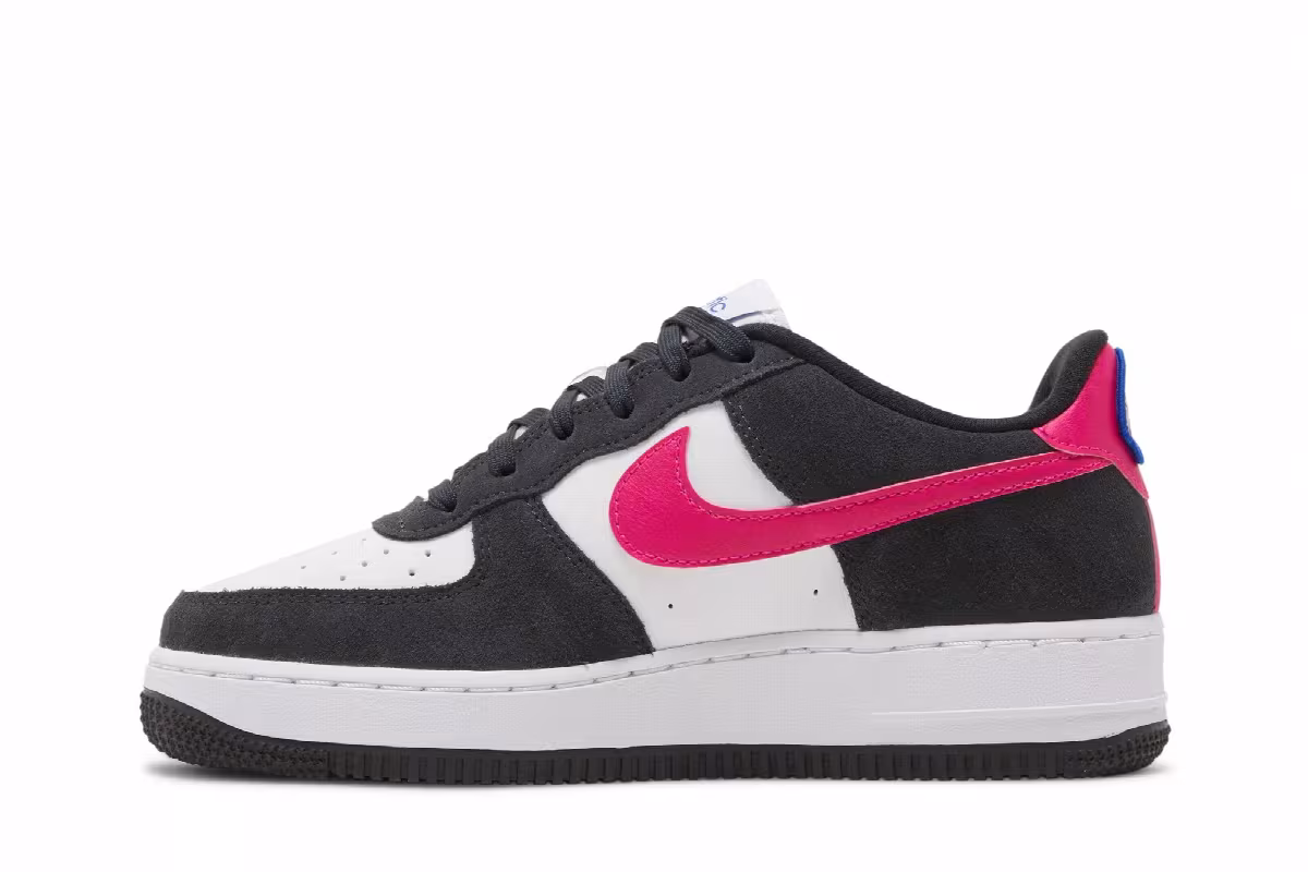 Nike Air Force 1 LV8 GS Athletic Club - Black Pink Prime, view 4