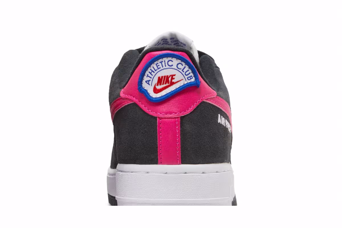 Nike Air Force 1 LV8 GS Athletic Club - Black Pink Prime, view 8