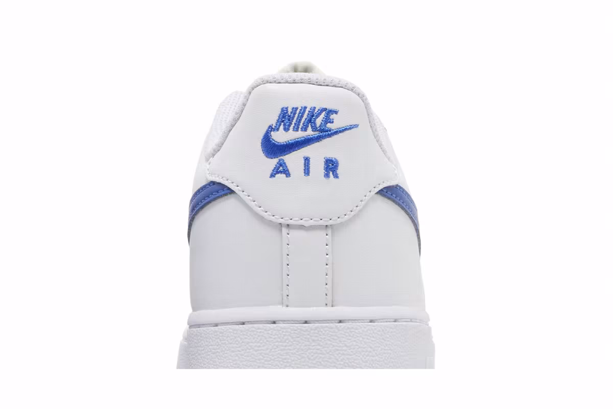Nike Air Force 1 GS White Game Royal Gum, view 8