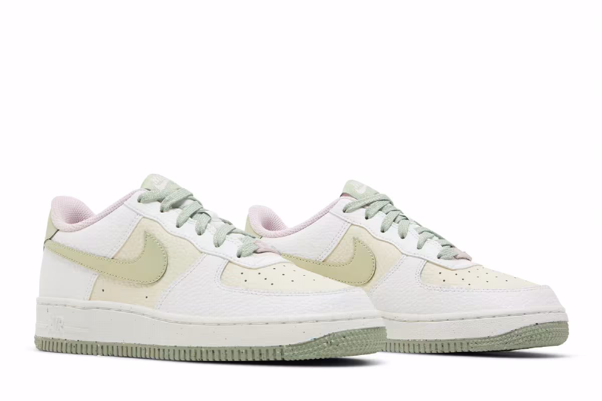 Nike Air Force 1 LV8 GS Muted Green, view 9