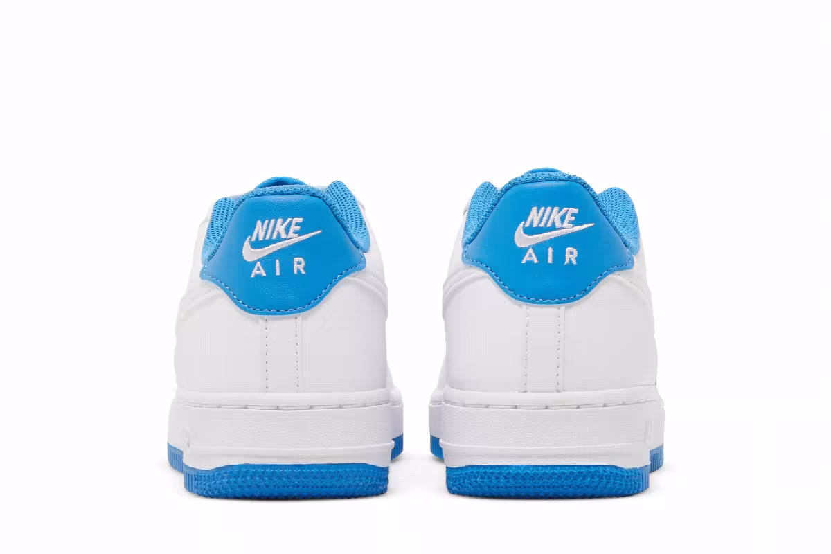 Nike Air Force 1 GS White Light Photo Blue, view 7
