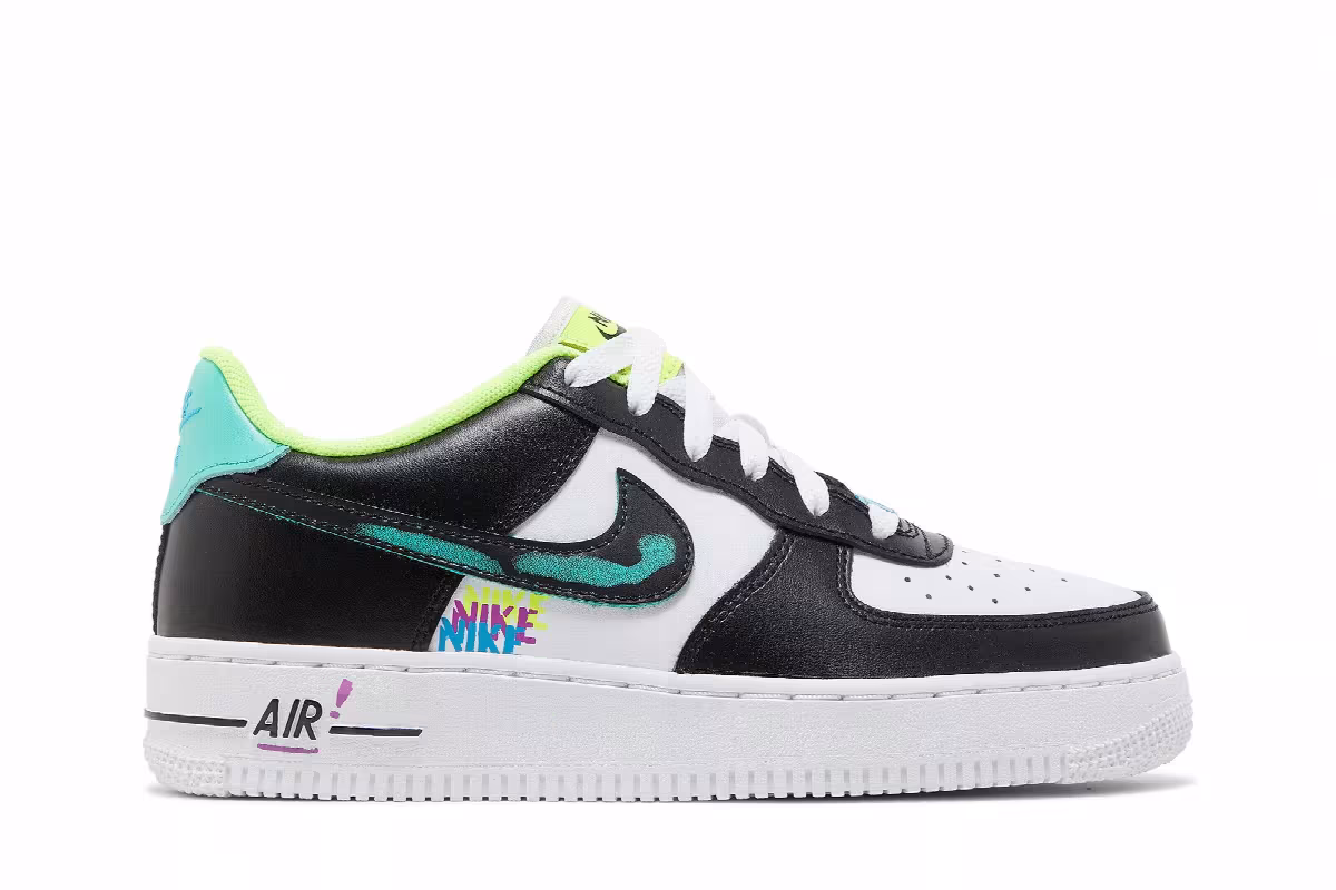 Nike Air Force 1 LV8 GS Graffiti, view 2