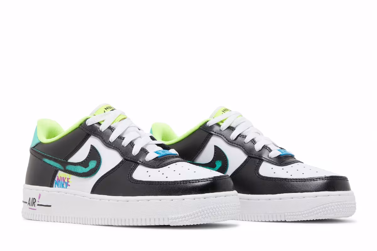 Nike Air Force 1 LV8 GS Graffiti, view 9