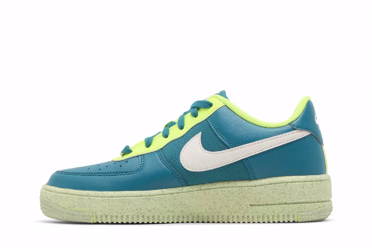 Nike Air Force 1 Crater Next Nature GS Bright Spruce Volt, view 4