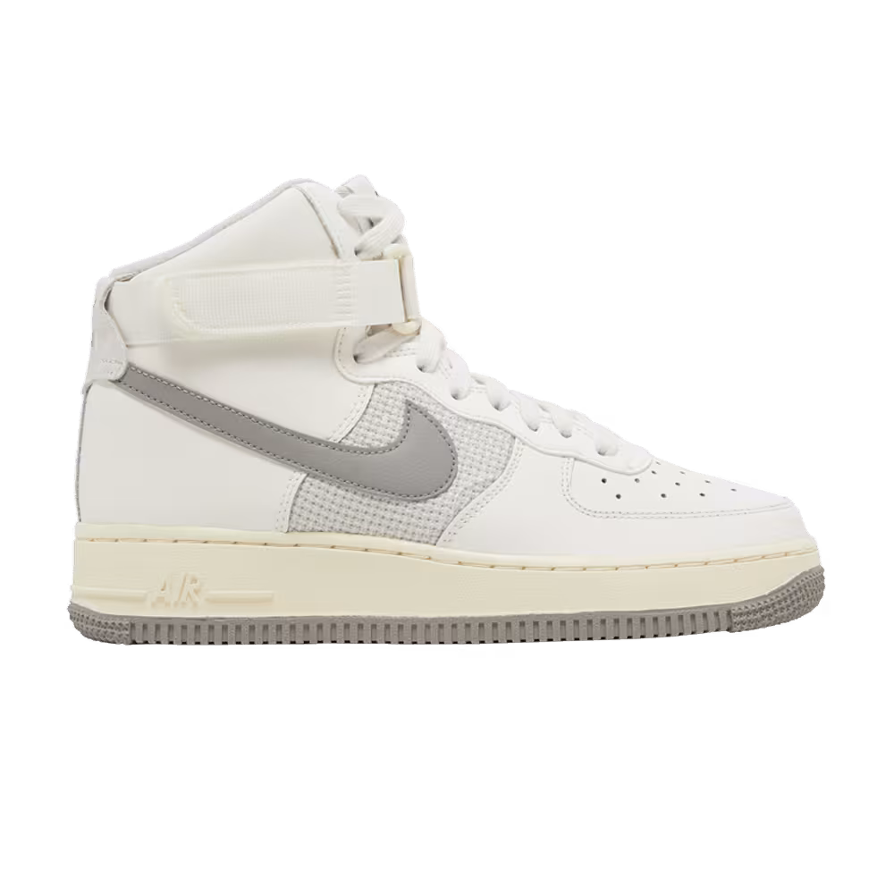 Nike Air Force 1 High Leather GS Sail Medium Grey