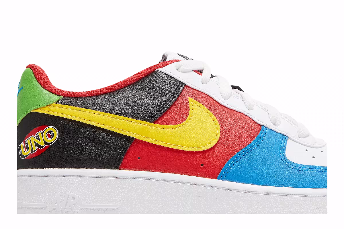 UNO x Nike Air Force 1 Low GS 50th Anniversary, view 3