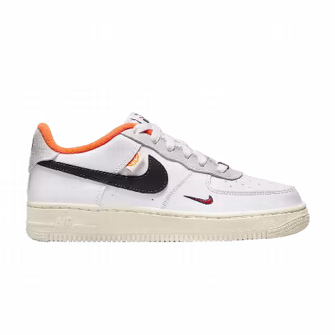 Nike Air Force 1 LV8 GS 'Hoops Pack - White Total Orange'