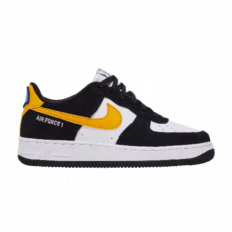 Nike Air Force 1 LV8 GS 'Black White Dark Sulfur'