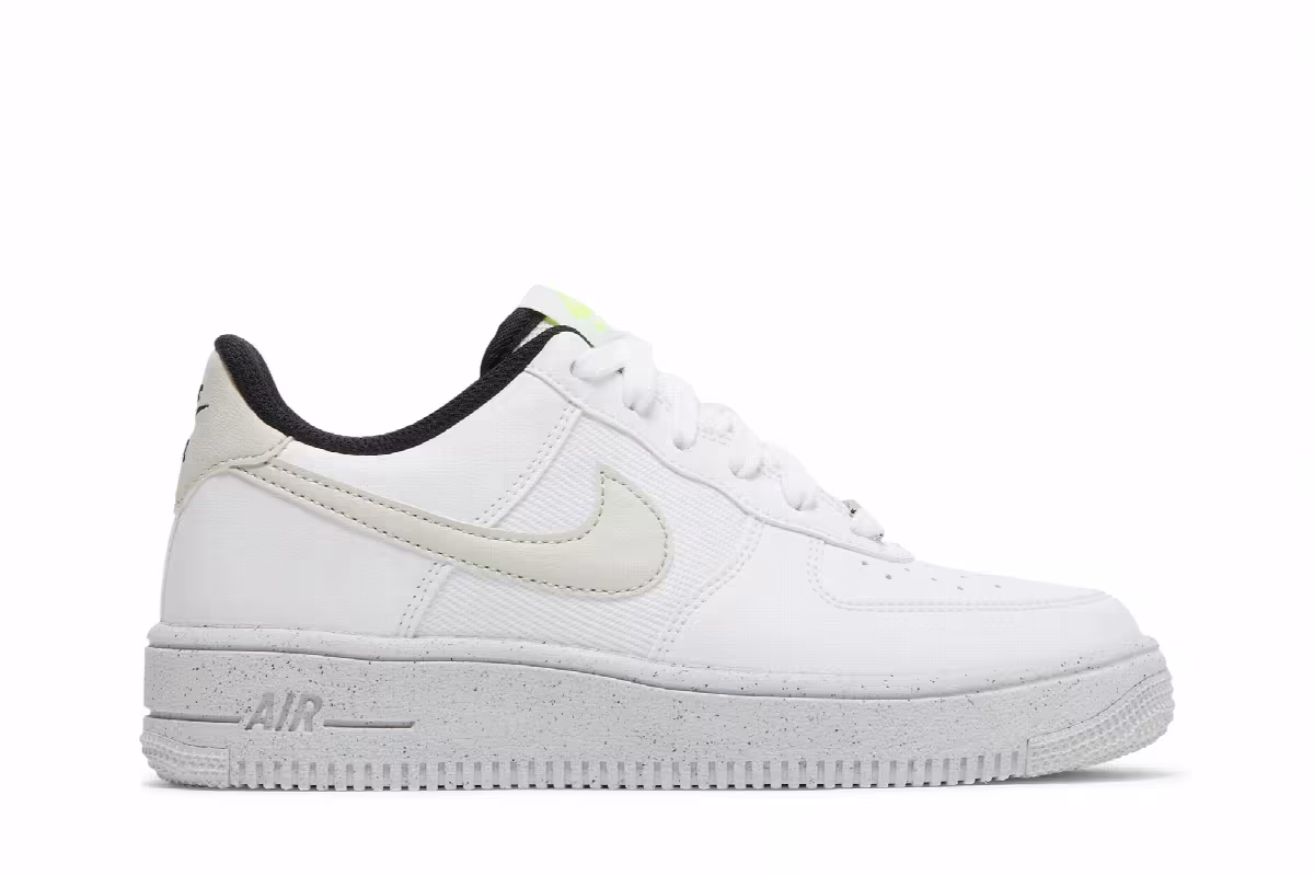 Nike Air Force 1 Crater Next Nature GS White Light Bone, view 2