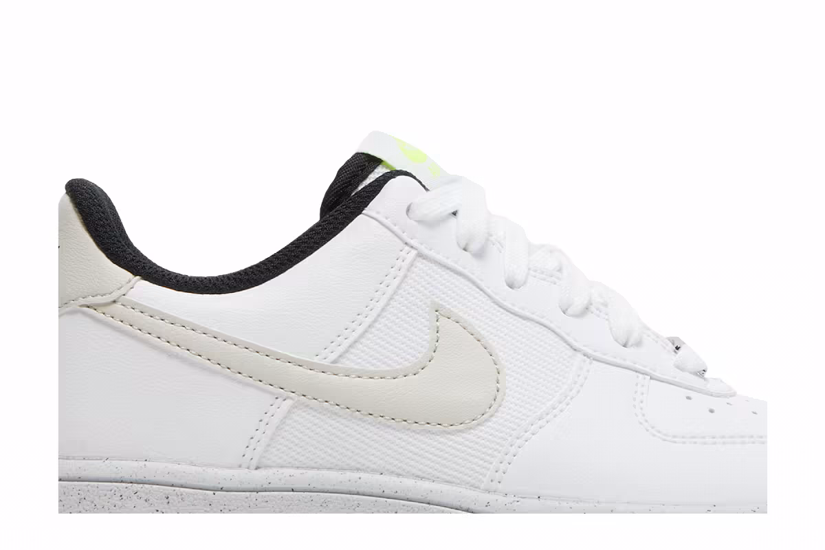 Nike Air Force 1 Crater Next Nature GS White Light Bone, view 3