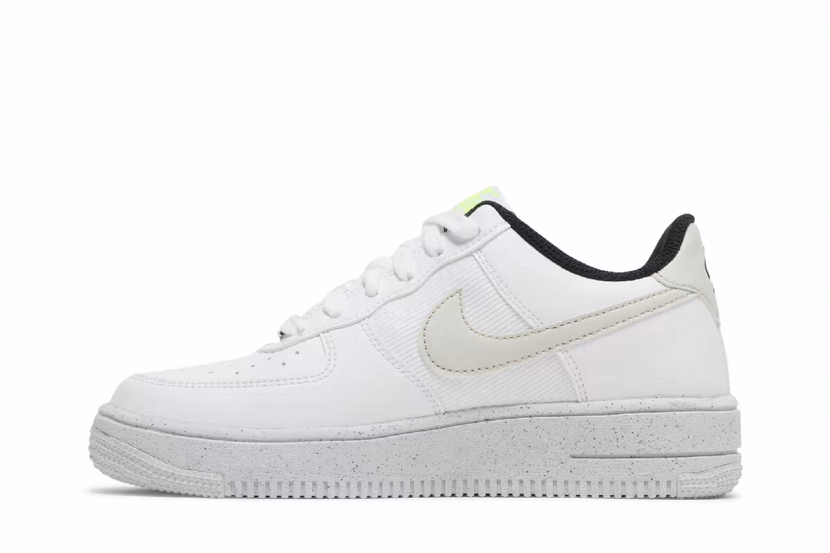 Nike Air Force 1 Crater Next Nature GS White Light Bone, view 4