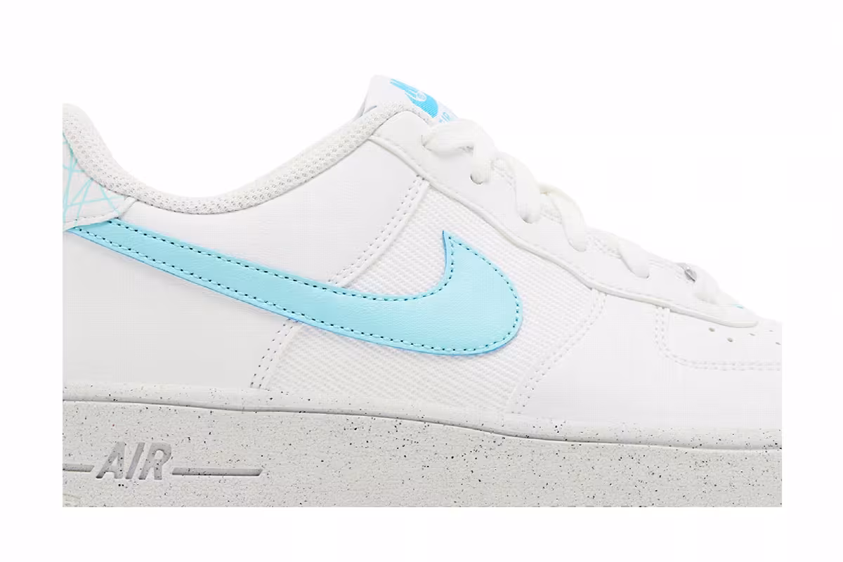 Nike Air Force 1 Crater Next Nature GS White Copa, view 3