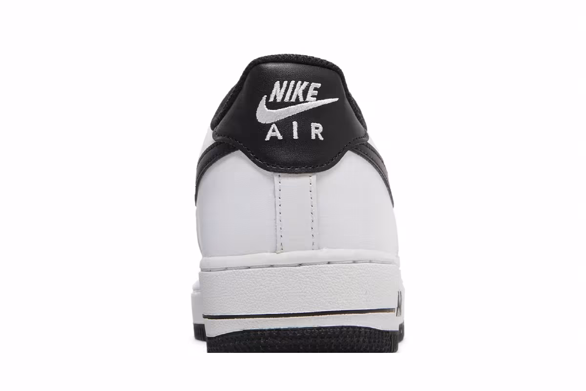 Nike Air Force 1 White Black, view 8