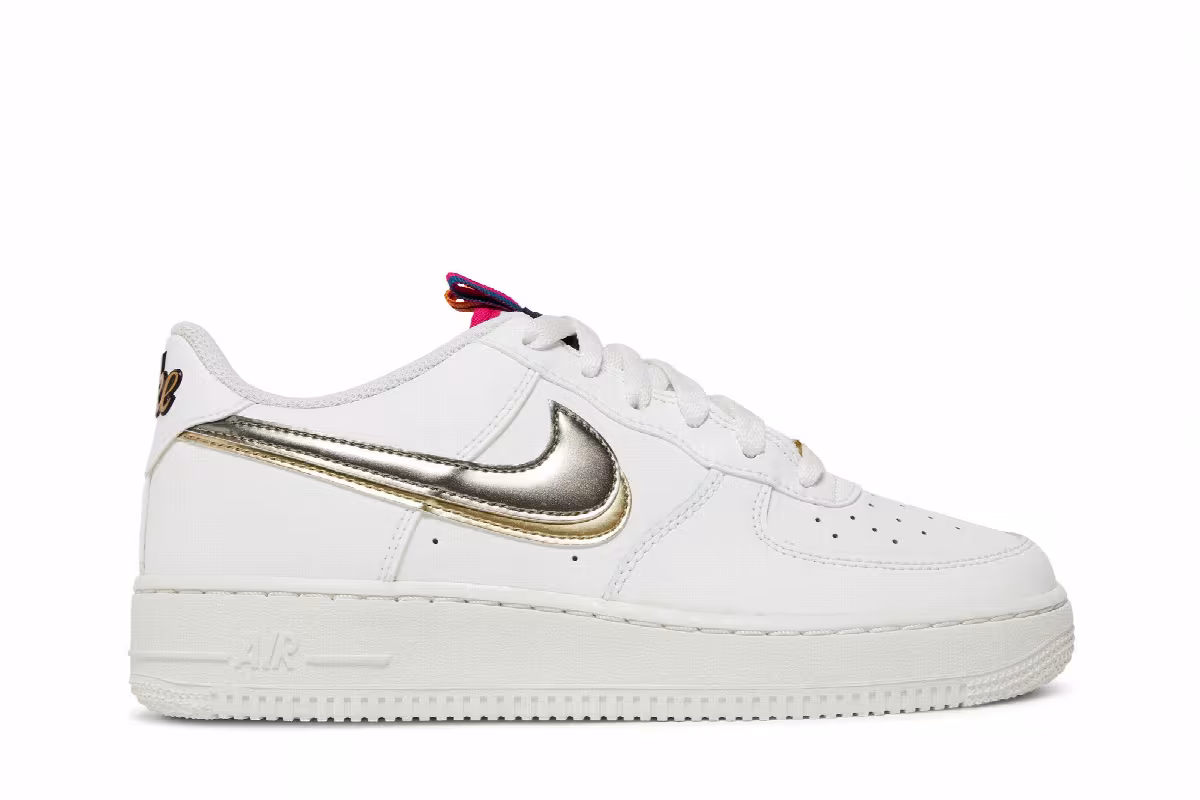 Nike Air Force 1 LV8 GS Off Noir Summit White, view 2