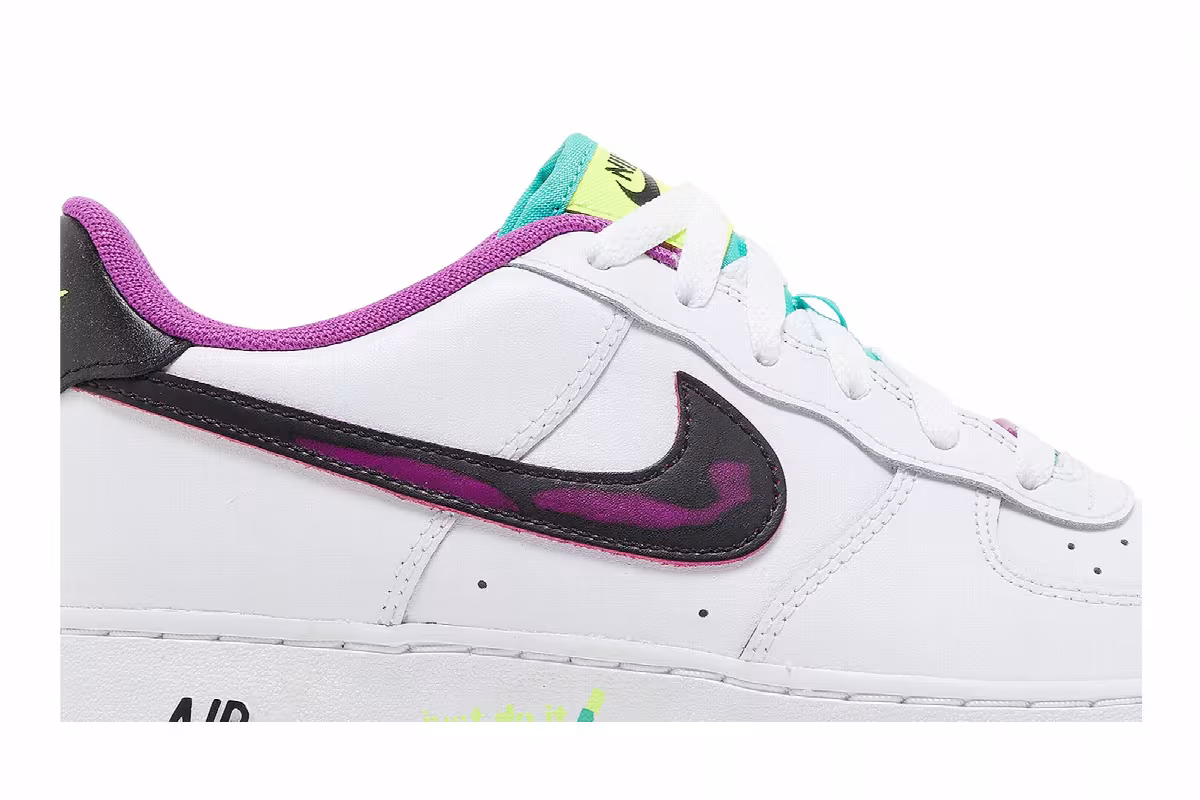 Nike Air Force 1 LV8 GS Just Do It!, view 3