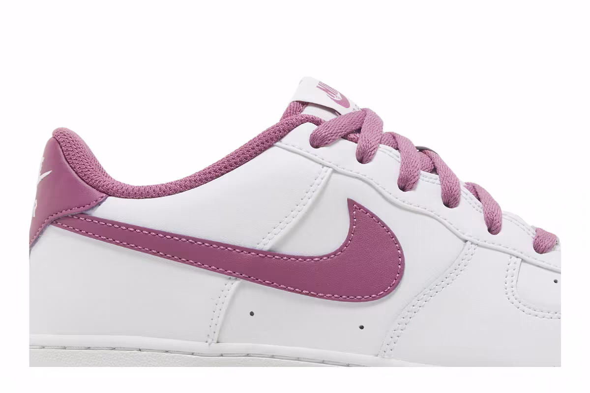 Nike Air Force 1 White Light Bordeaux, view 3