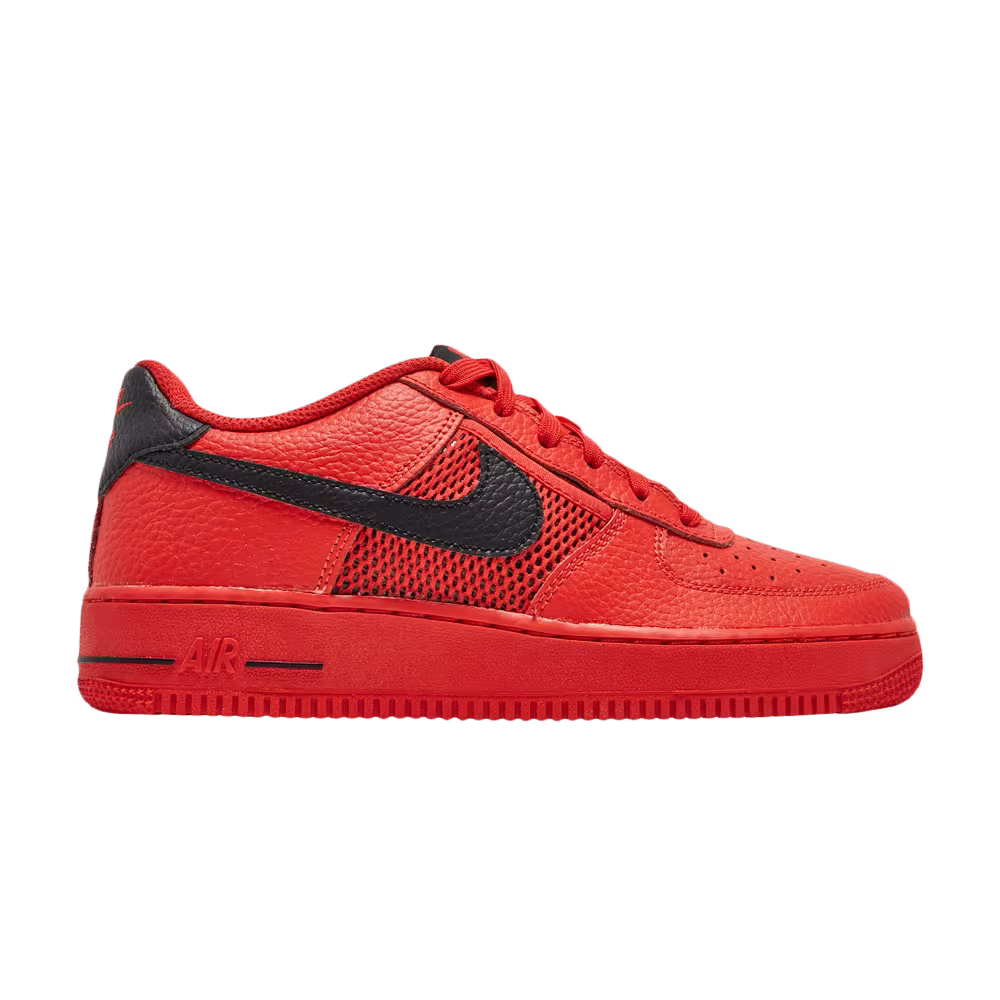 Nike Air Force 1 LV8 GS Mesh Pocket - Habanero Red