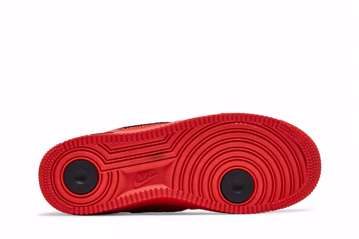 Nike Air Force 1 LV8 GS Mesh Pocket - Habanero Red, view 5