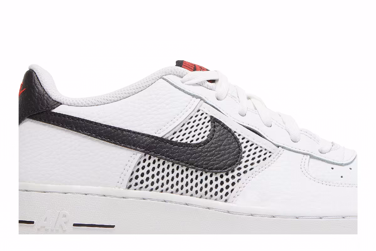 Nike Air Force 1 LV8 GS Mesh Pocket - White, view 3