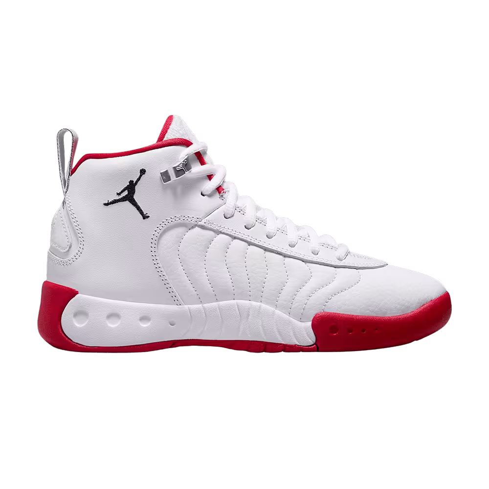 Air Jordan Jumpman Pro GS White True Red Metallic Silver