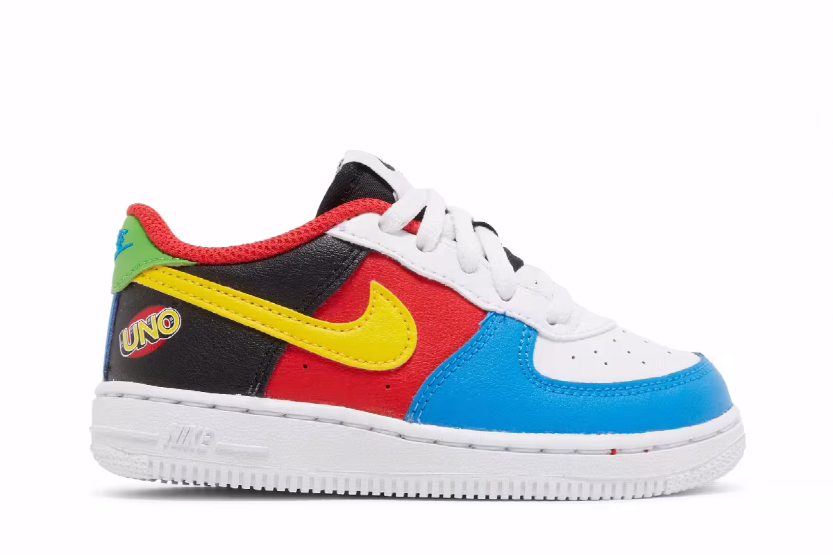 UNO x Nike Air Force 1 Low TD 50th Anniversary, view 2