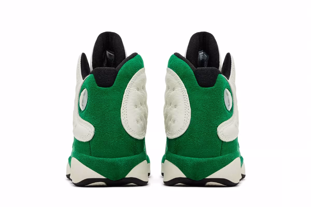 Air Jordan 13 GS Sail Pine Green, view 7