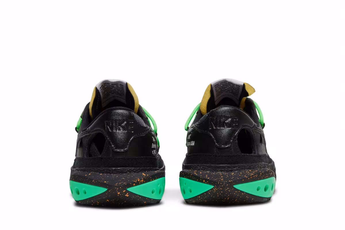 Off-White x Nike Blazer Low Black, view 7