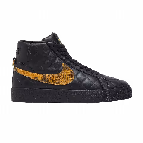 Supreme x Nike Zoom Blazer Mid QS SB 'Black Snakeskin'
