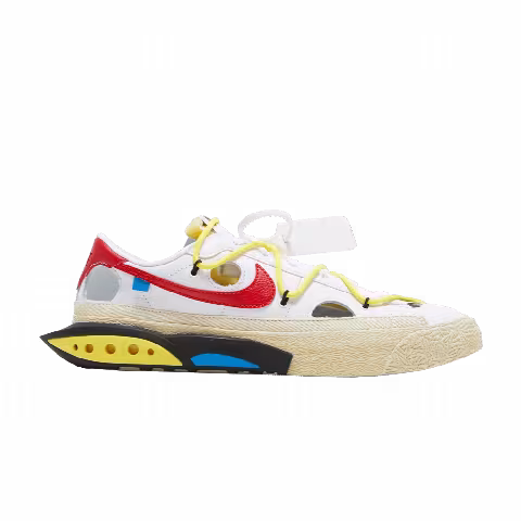 Off-White x Nike Blazer Low 'White University Red'