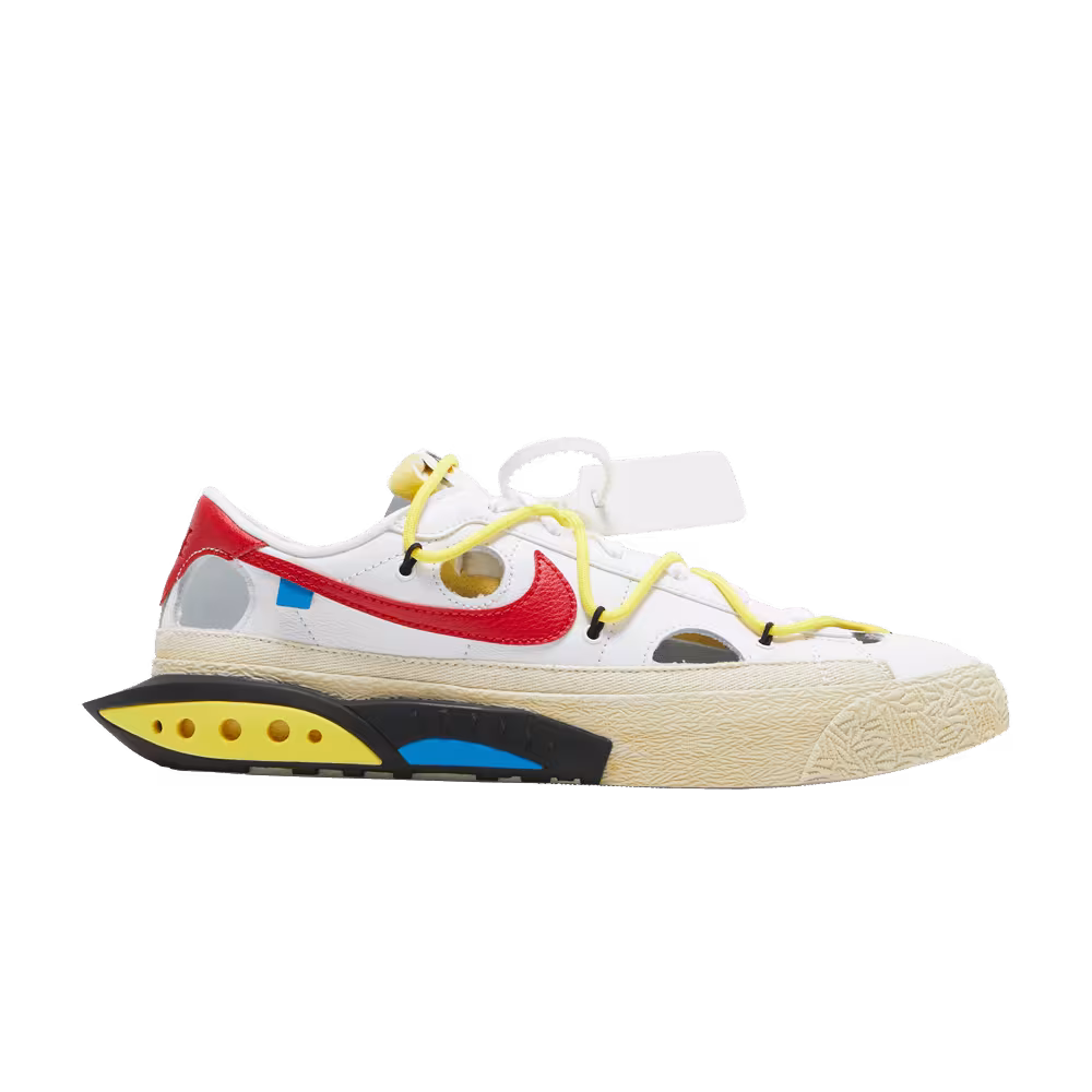 Off-White x Nike Blazer Low White University Red
