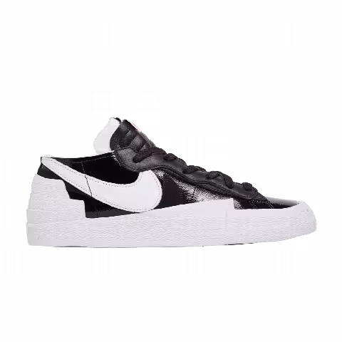 sacai x Nike Blazer Low 'Black Patent'