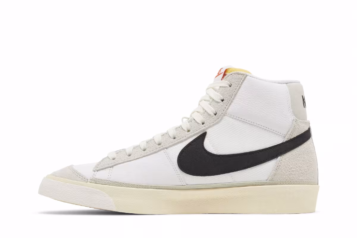 Nike Blazer Mid Remastered - Light Bone Black, view 4