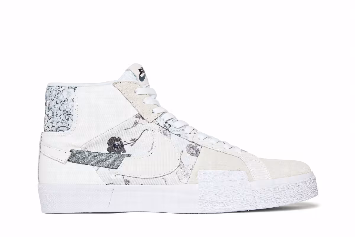 Nike Zoom Blazer Mid Premium SB Paisley Pack - Floral, view 2
