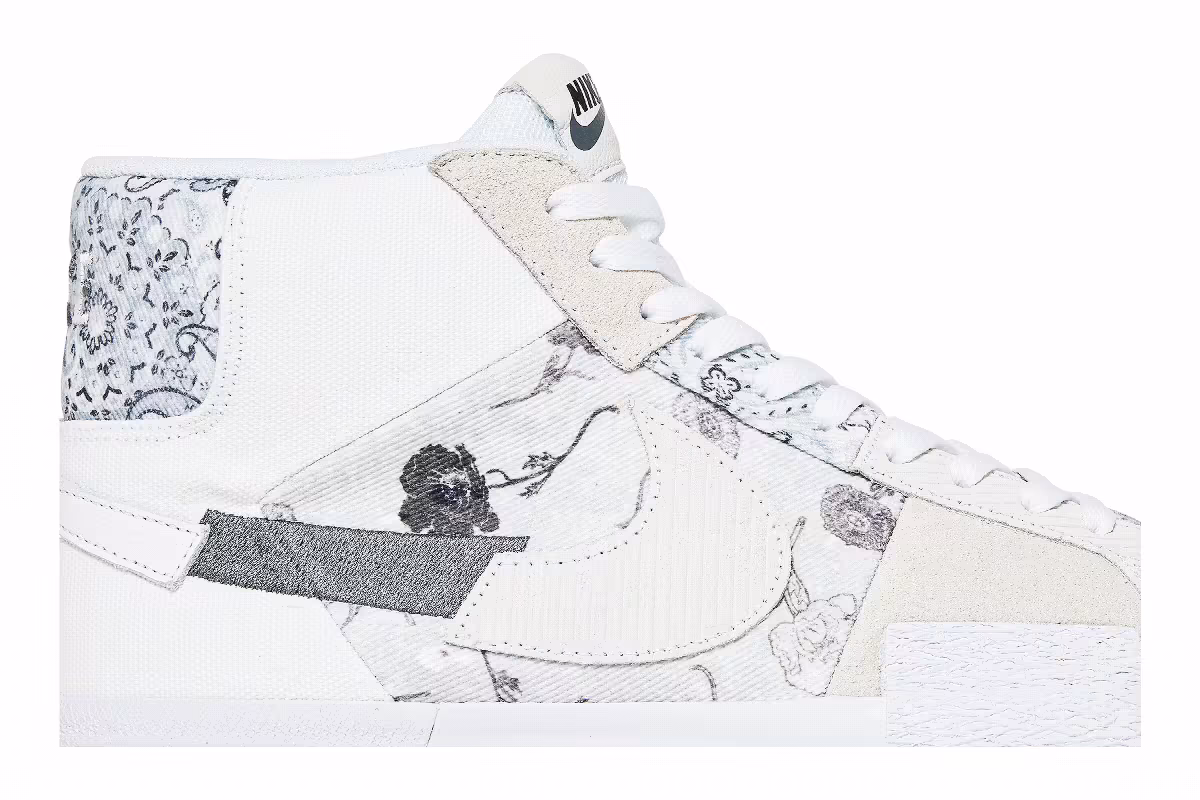 Nike Zoom Blazer Mid Premium SB Paisley Pack - Floral, view 3