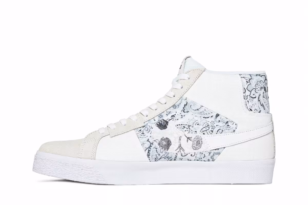 Nike Zoom Blazer Mid Premium SB Paisley Pack - Floral, view 4