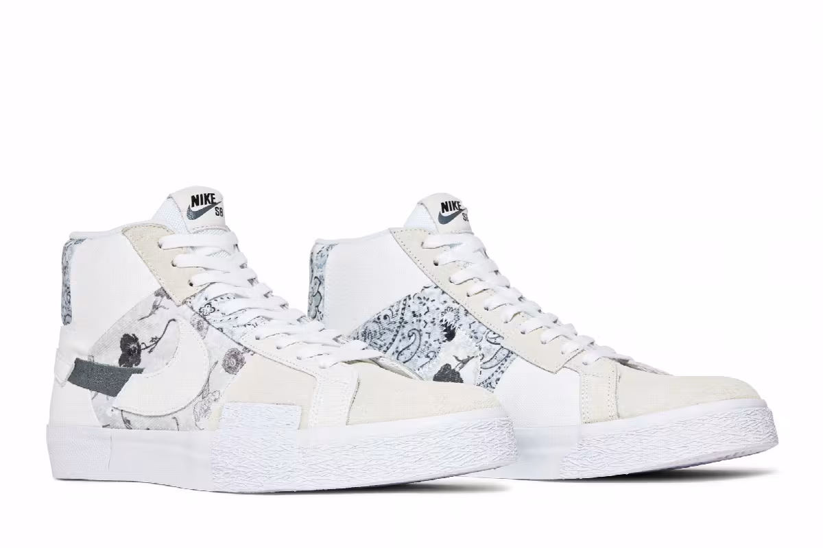 Nike Zoom Blazer Mid Premium SB Paisley Pack - Floral, view 9