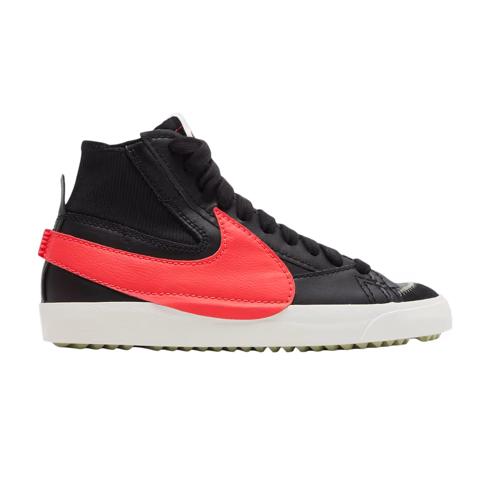 Nike Blazer Mid Black Bright Crimson
