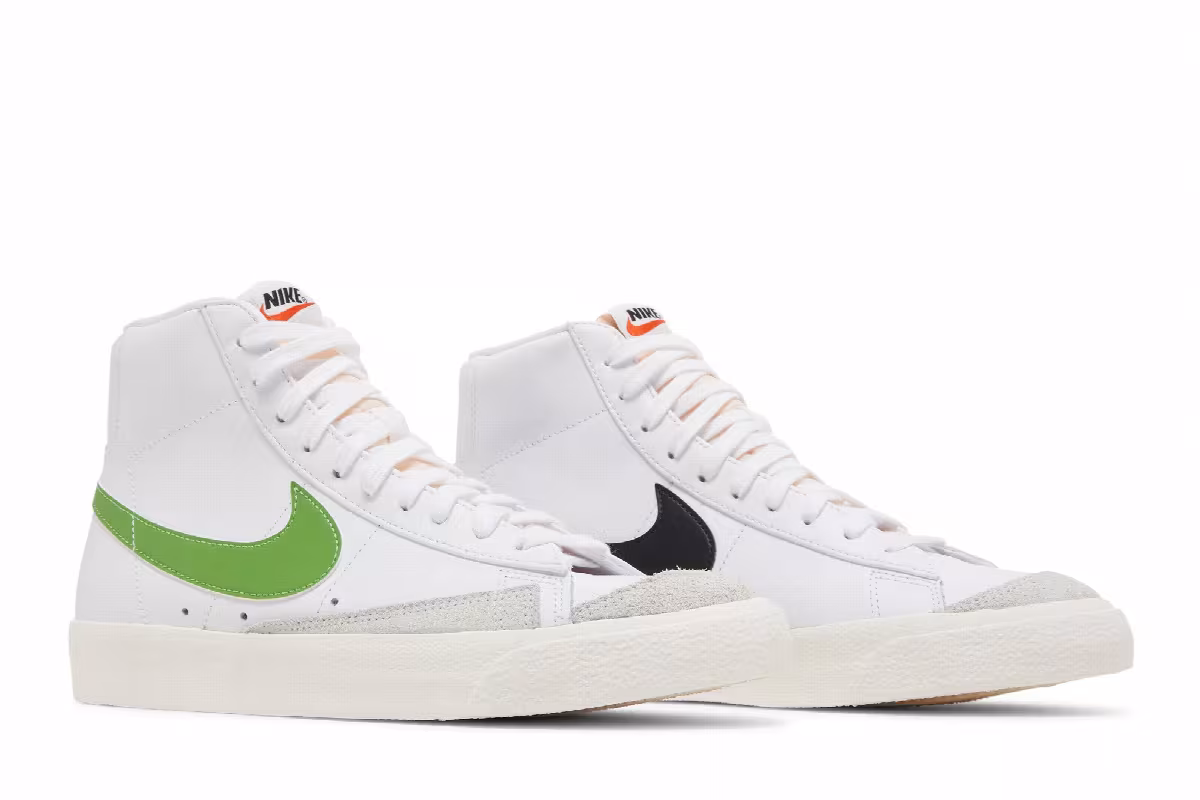 Nike Blazer Mid White Chlorophyll, view 9