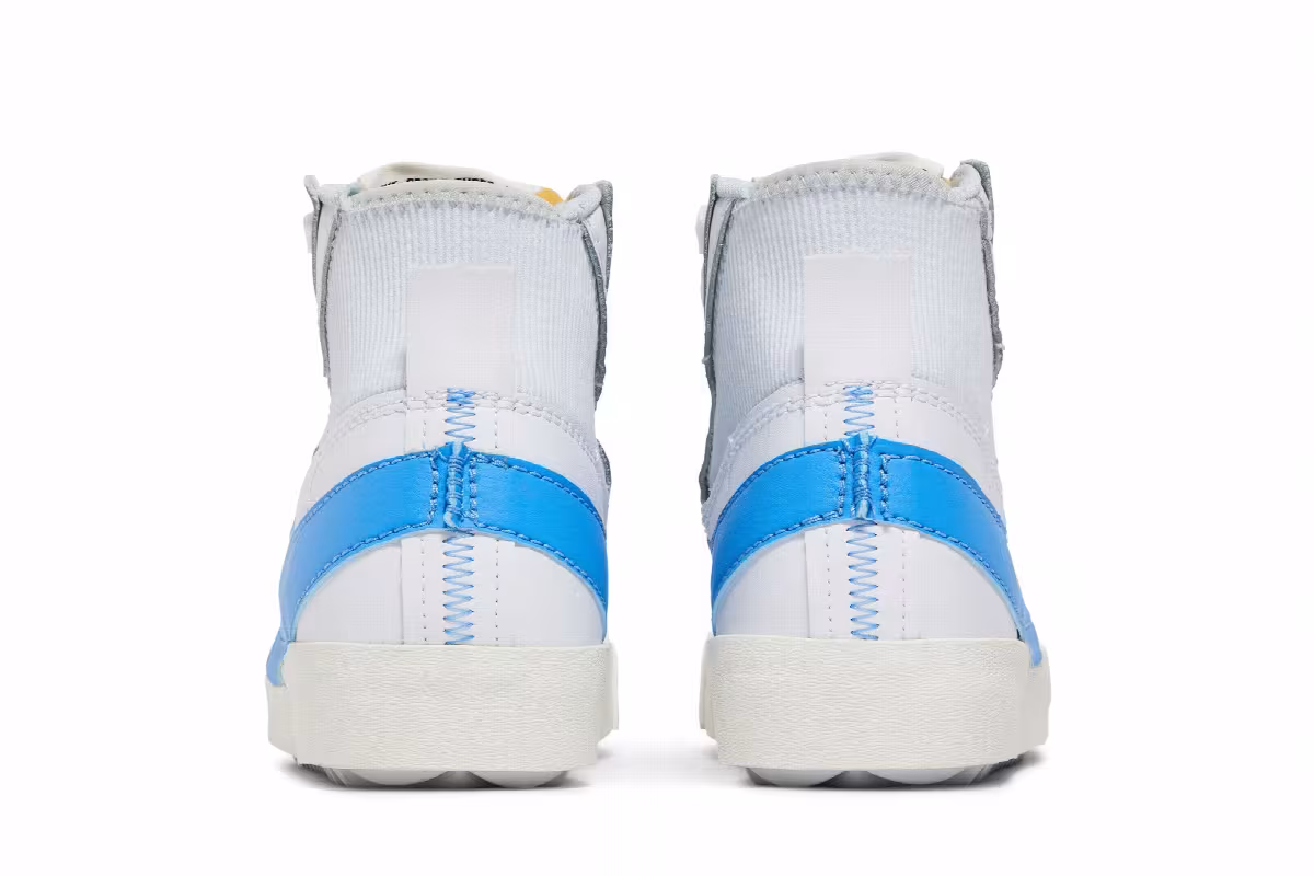 Nike Blazer Mid White University Blue, view 7