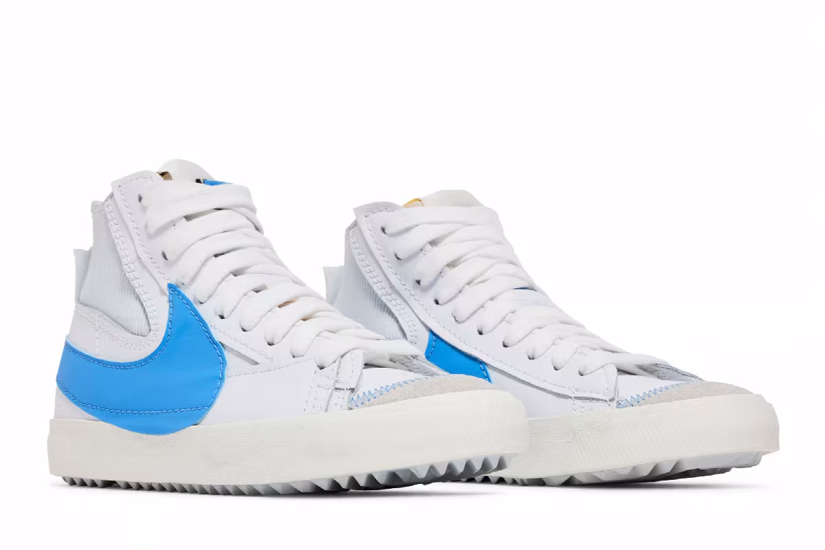 Nike Blazer Mid White University Blue, view 9