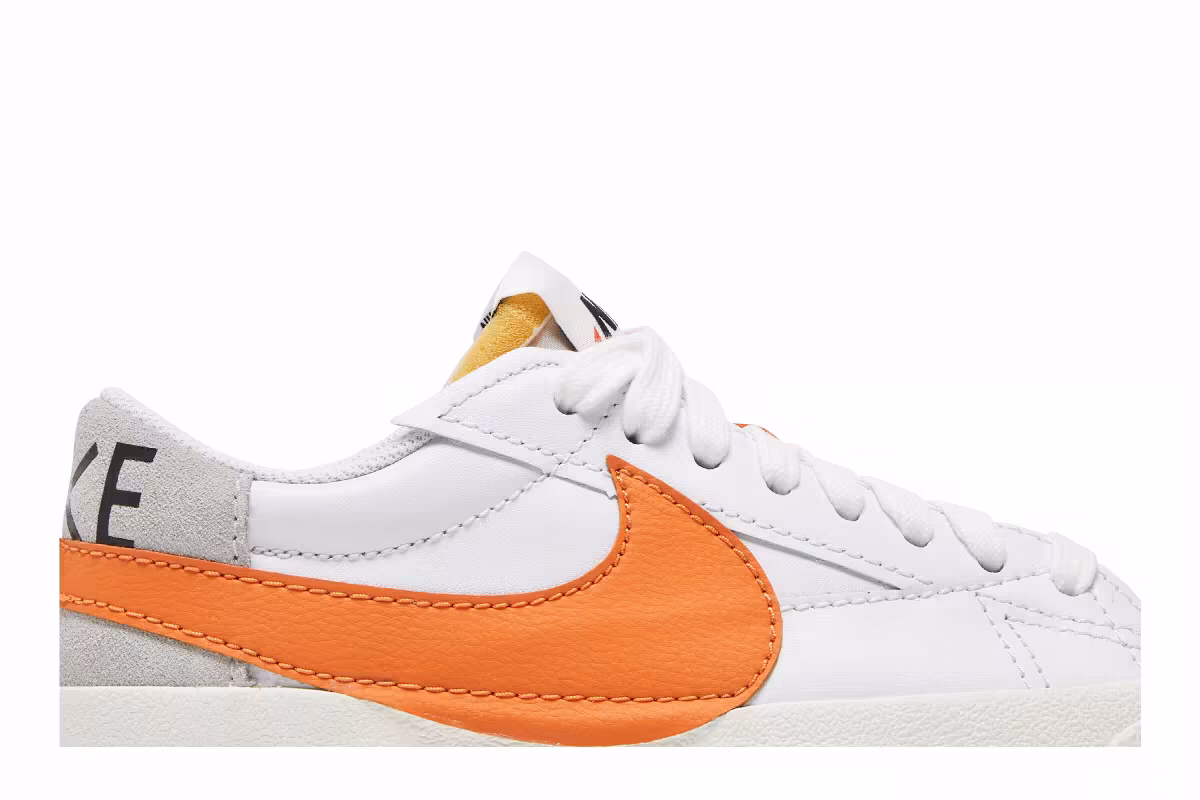 Nike Blazer Low White Alpha Orange, view 3