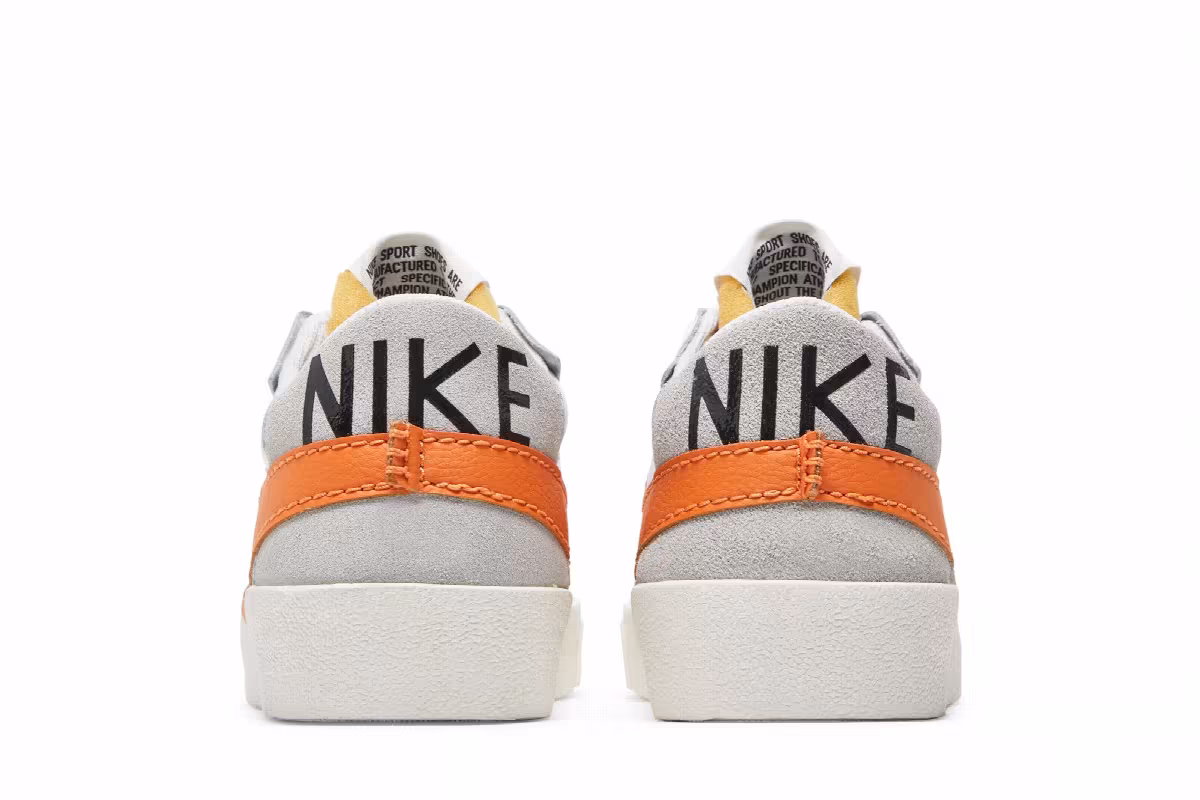 Nike Blazer Low White Alpha Orange, view 7