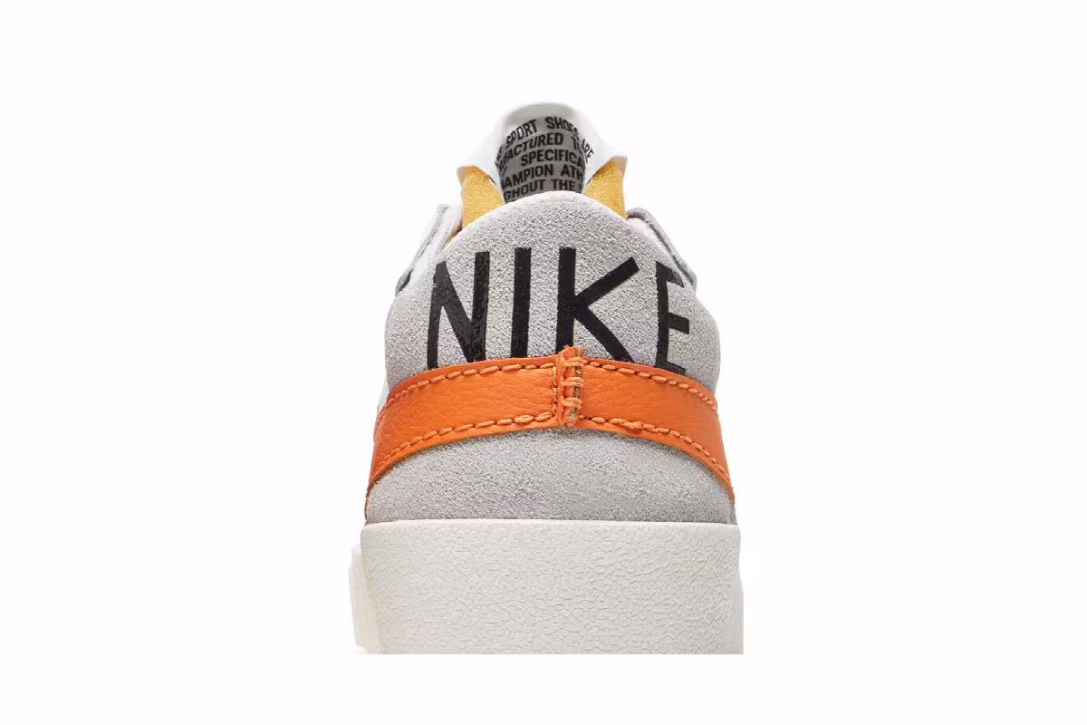 Nike Blazer Low White Alpha Orange, view 8