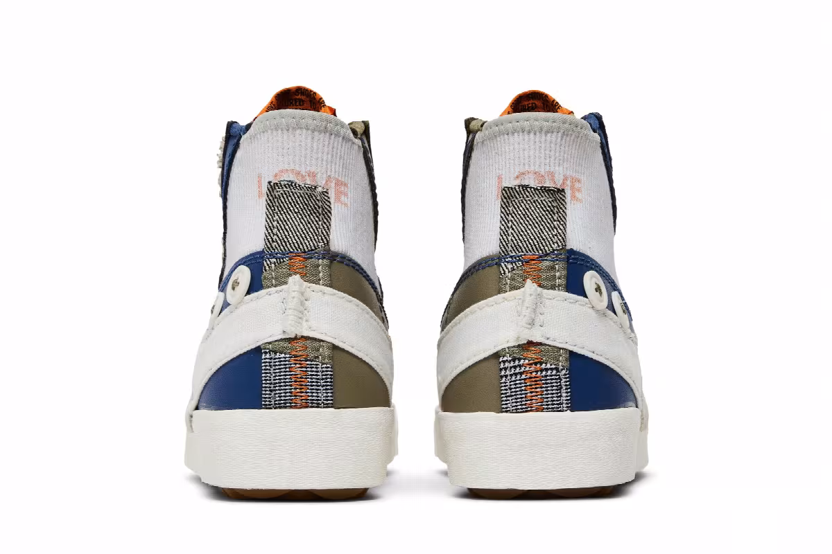 Nike Blazer Mid Voodoo - Grey Fog Phantom, view 7