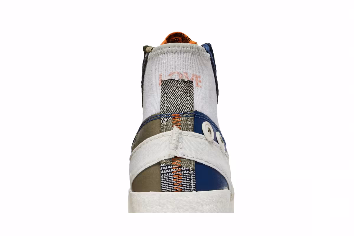 Nike Blazer Mid Voodoo - Grey Fog Phantom, view 8